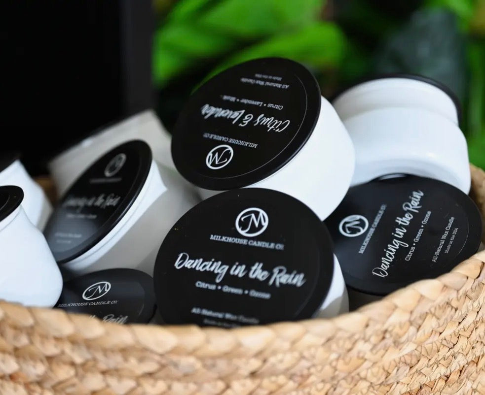 White Driftwood & Coconut Travel Tin