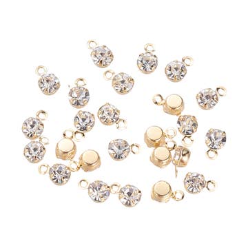 Tiny Cubic Zirconia Charm