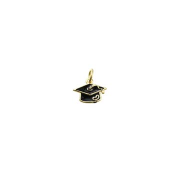 Classic Graduation Cap Charm