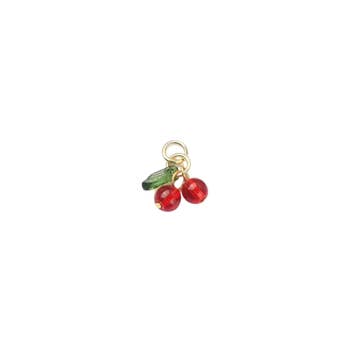 Dangling Cherries Charm