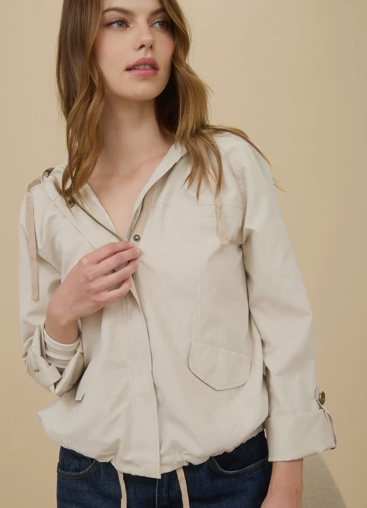 Oatmeal Colored Jacket