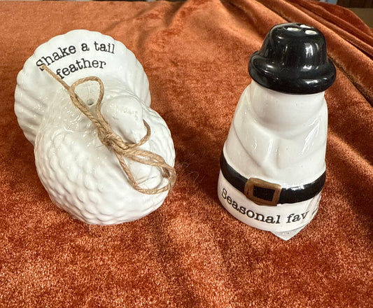 Salt & Pepper Shakers Set