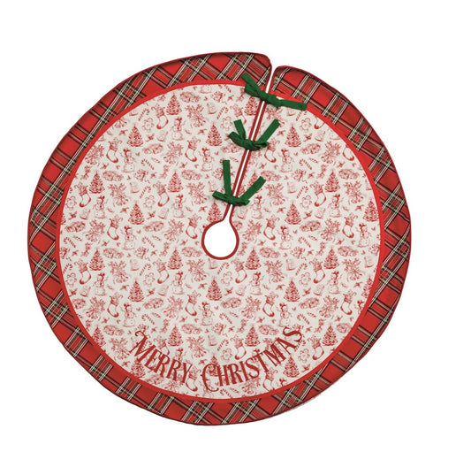Toile Tree Skirt