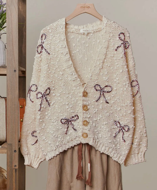 Christmas Bow Sweater