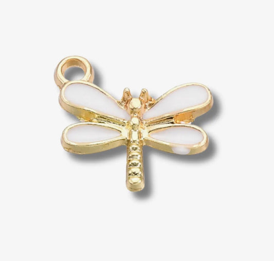 Enamel Dragonfly Charm