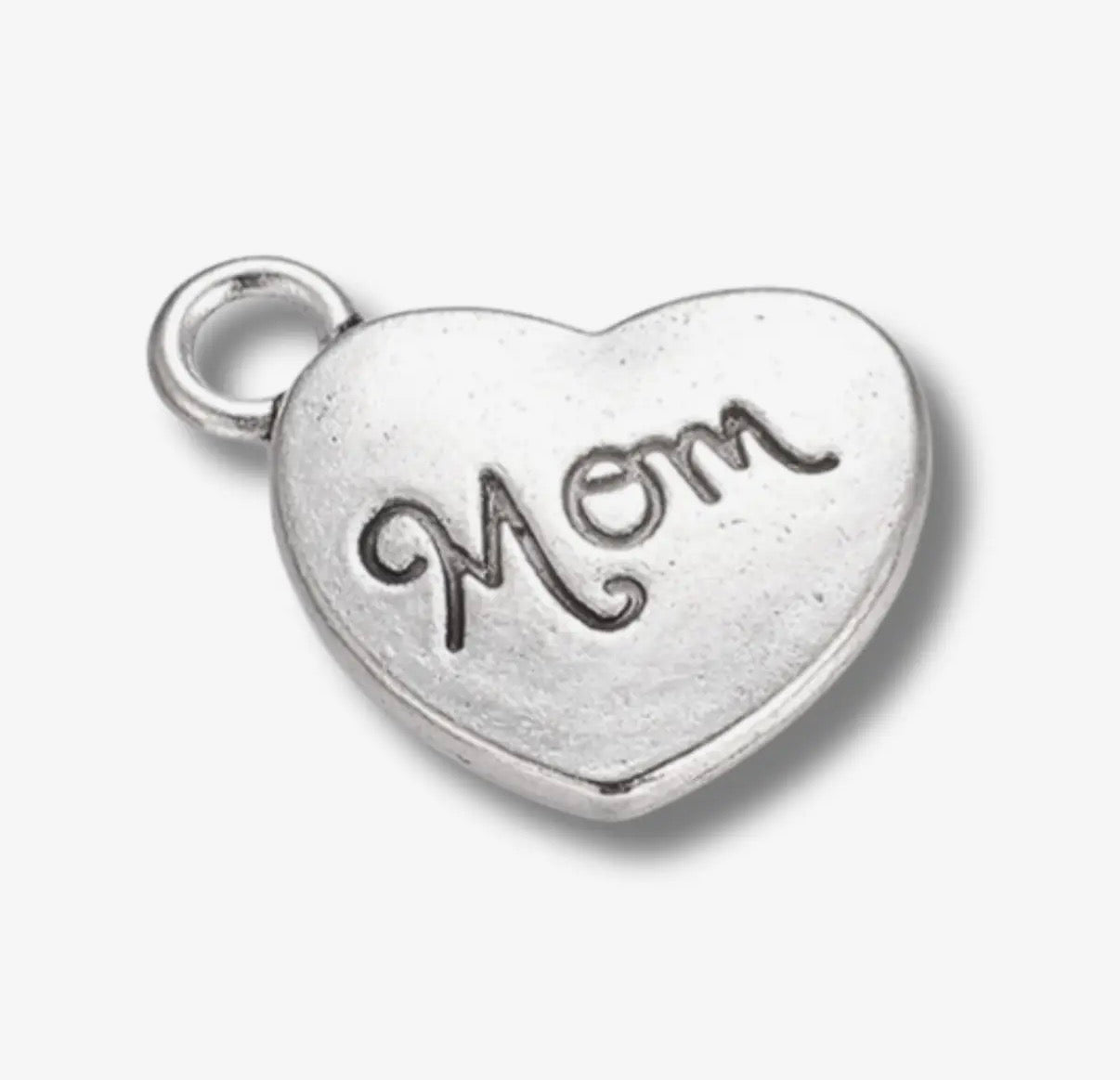 Mom Charm/ Silver