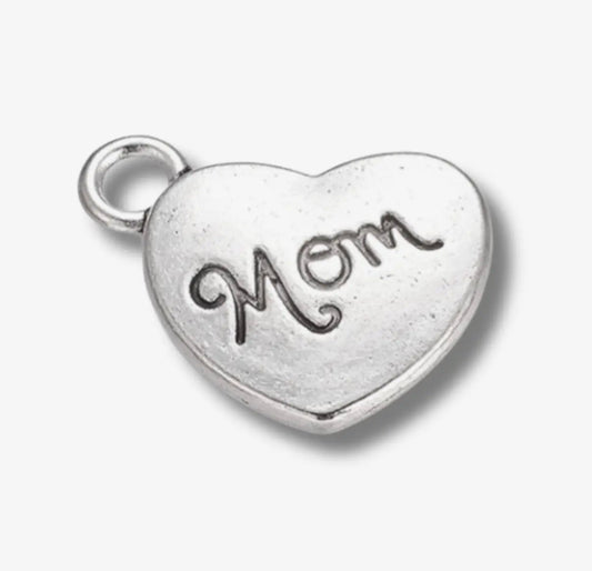 Mom Charm/ Silver