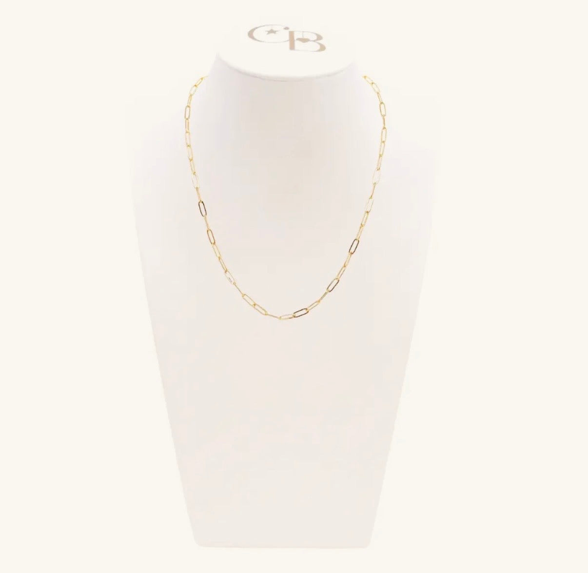 Gold Ashley (Flat) Necklace