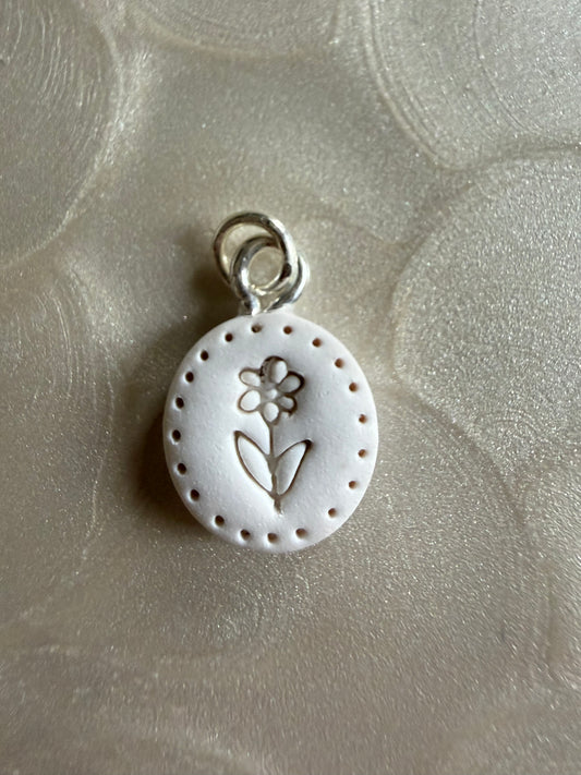 Flower Charm/ Natural