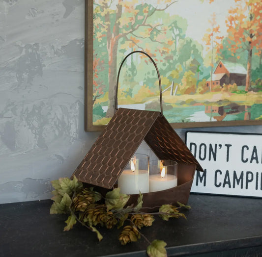 Copper Bird House