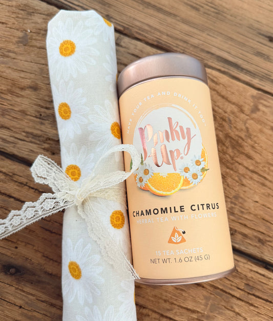 Chamomile Citrus Tea Towel Gift Set