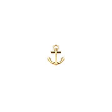 Gold Anchor of Grace Charm