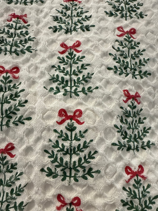 Tree Waffle Towel